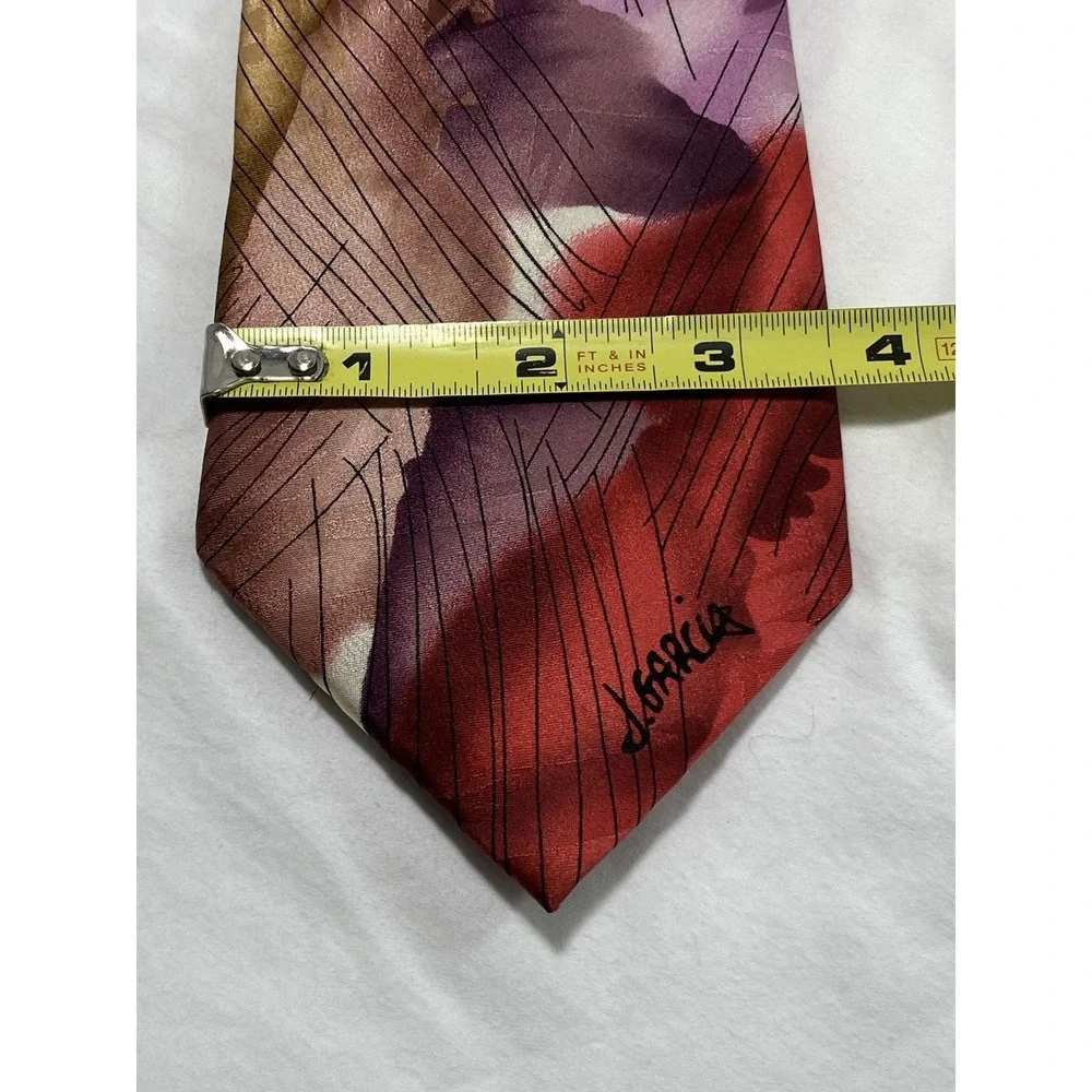 J Garcia Silk Tie Scales Watercolor Collection Artist Proof No.‎ 4